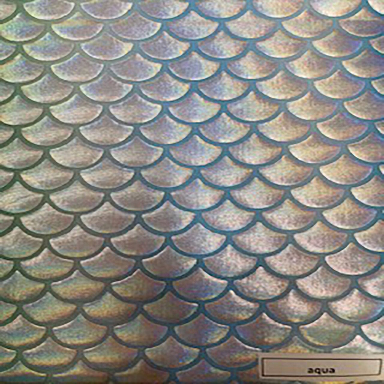 1 Yard Mermaid Poly Spandex Medium Multi Foil Fabric 58/60 Inch Width